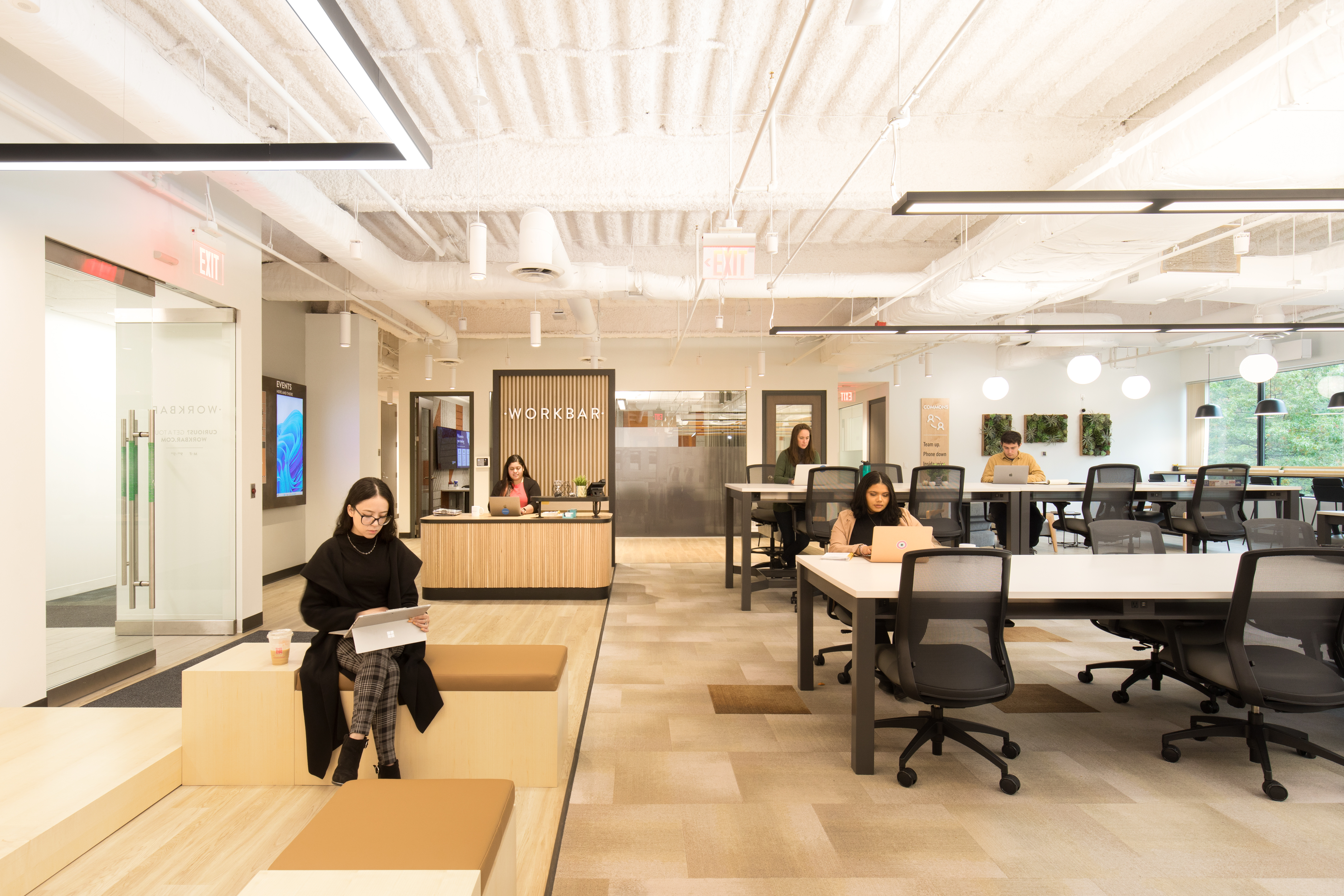 Workstation space discount